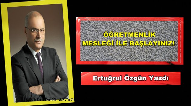 Gün gelir kendi çocuğunuzu teslim edebilecek öğretmen bulamayabilirsiniz…