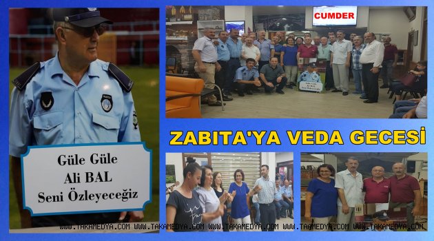 Güngören Belediye Zabıta Memuru Ali BAL'a Muhteşem Veda Gecesi