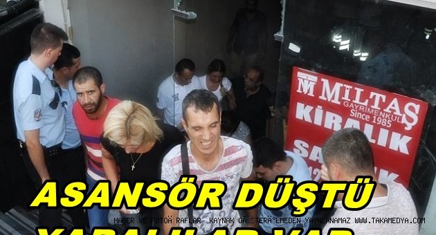 GÜNGÖREN'DE ASANSÖR FACİASI