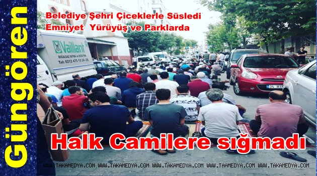 Güngören'de Bayram Huzur İcinde Kutlanıyor