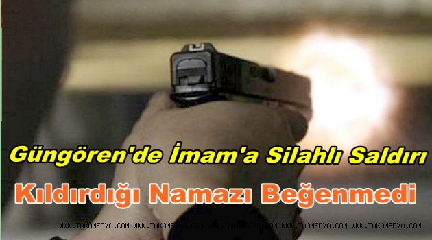 Güngören'de Camii İmamına Silahlı Saldırı