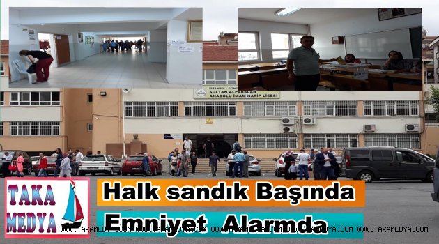 Halk Oyunu Kullanmak İcin Sandık Başına Koştu