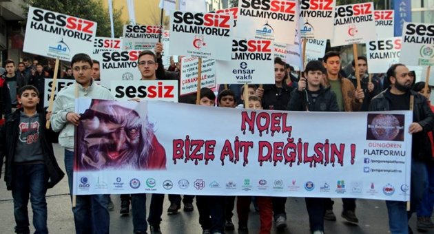 HALK'NOEL BİZE AİT DEĞİLSİN ' DEDİ