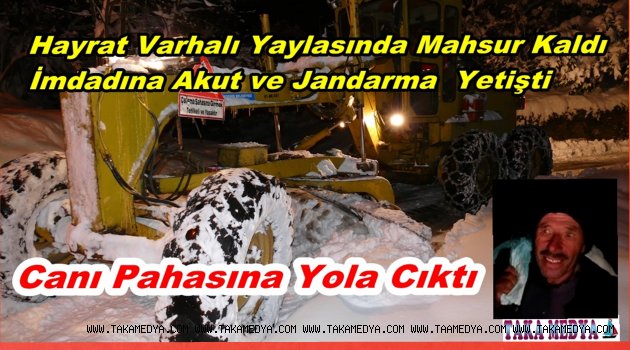 Hayrat'ta Gece Operasyonu...