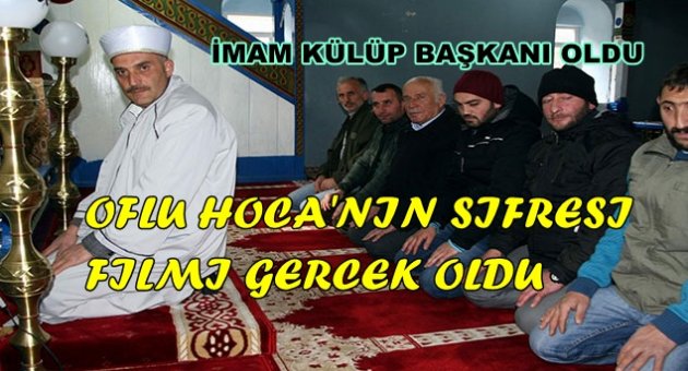 İMAM KÜLÜP BAŞKANI OLDU