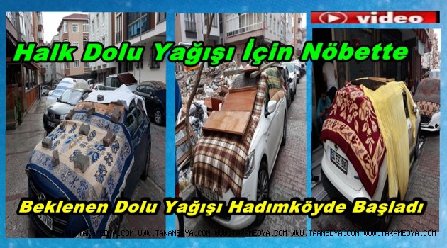 İstanbulda Dolu Alarmı