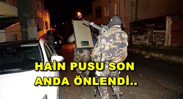 İSTANBUL'DA FACİA SON ANDA ÖNLENDİ