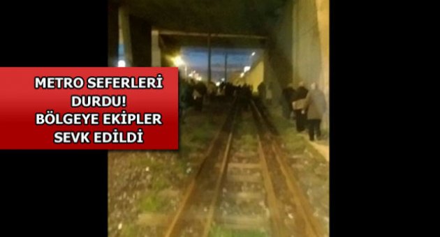 İSTANBUL'DA ULAŞIM DURDURULDU