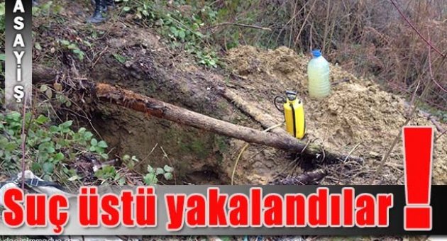 KACAK KAZIYA JANDARMADAN SUÇ ÜSTÜ