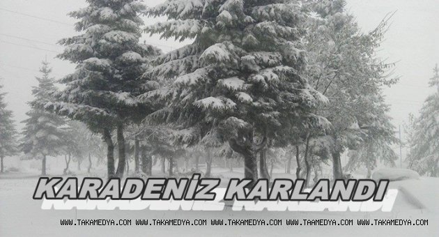 KARADENİZ KARLANDI