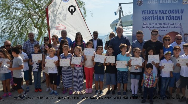  Kartal’da 70 çocuk denizciliğe ilk adımı attı
