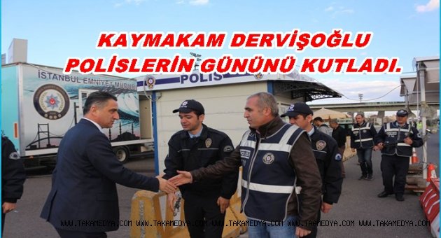 KAYMAKAM SUAT DERVİŞOĞLU YOL KONTROL NOKTALARINA ZİYARETTE BULUNDU