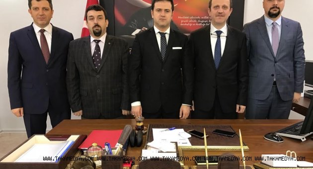 KTÜ MYO YÖNETİMİNDEN OF KAYMAKAMINA ZİYARET
