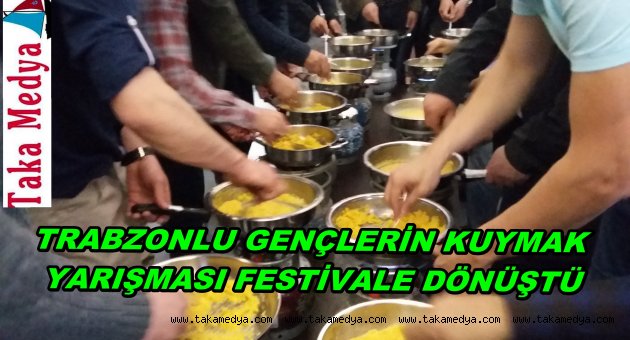 KUYMAK FESTİVALİNDE GENÇLER YARIŞTI