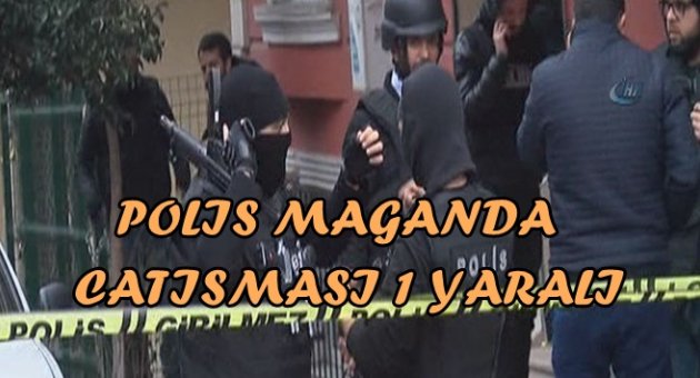 MAGANDALAR RASTGELE ATEŞ ACTI 1 YARALI