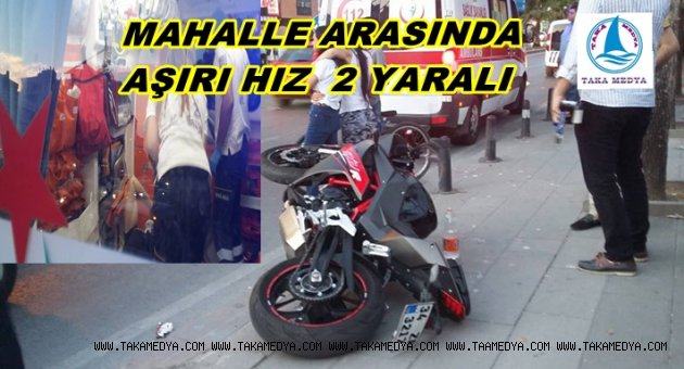 MOTOR KAZASI 2 YARALI