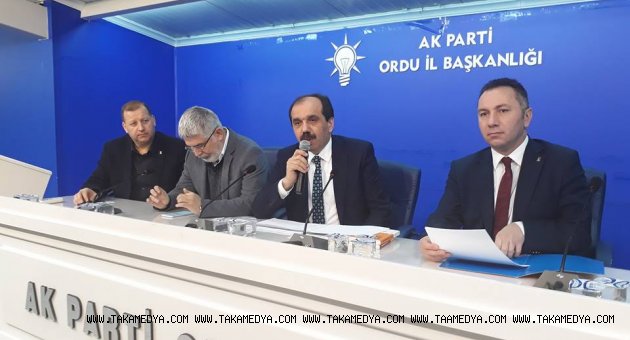 MUHAMMET BALTA ORDU’DA BELEDİYE MECLİS ÜYELERİNE SESLENDİ!