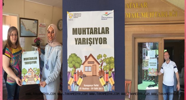 MUHTARLAR CEVRE İÇİN YARIŞIYOR