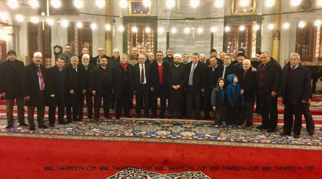 Muhtarlar Zeytin dali Harekatinda şehit olanlar icin Mevlit okuttu