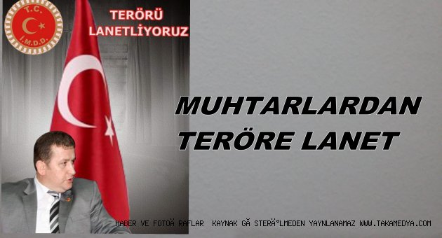 MUHTARLARDAN KINAMA MESAJI