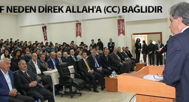NUHOĞLU'OF NEDEN DİREK ALLAH'A BAĞLIDIR.