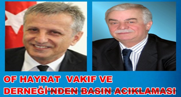 Of Hayrat Vakfı ve Of Hayrat Derneği, ülkemizde gerçekleştirilmek istenen hain darbe girişimini şiddetle kınadı.