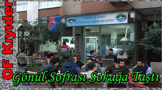 Of Kıyıder'den İftar Programı