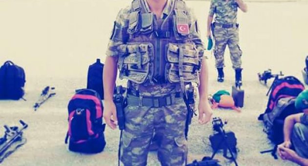 Oflu asker ağır yarali