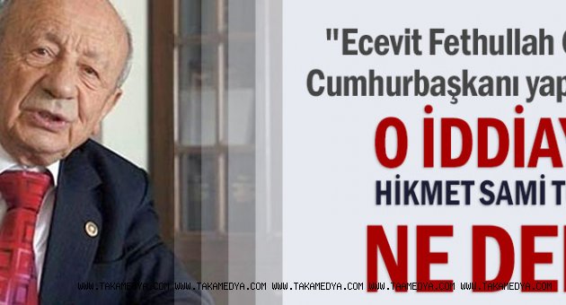 OFLU BAKAN SAMİ TÜRK'TEN SARAL'IN SÖZLERİNE TEPKİ