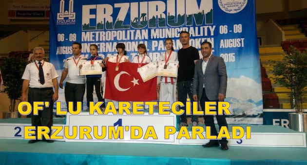 Oflu Karateciler Yıldız Gibi Parladı