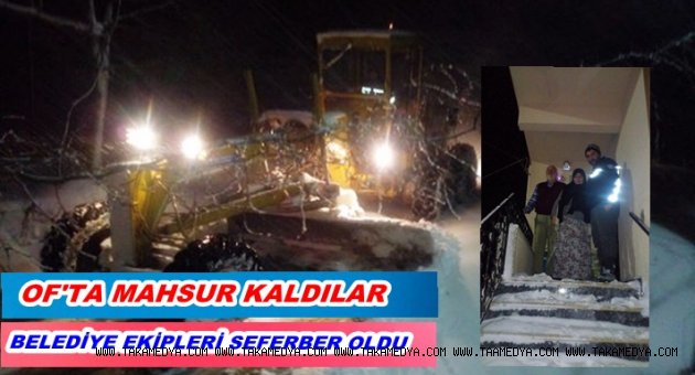 OF'TA HASTA KURTARMA OPERASYONU