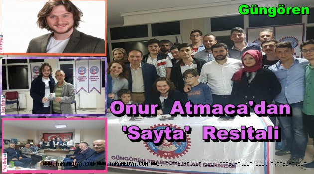 Onur Atmaca'dan ' SAYTA'lı Kaydeler