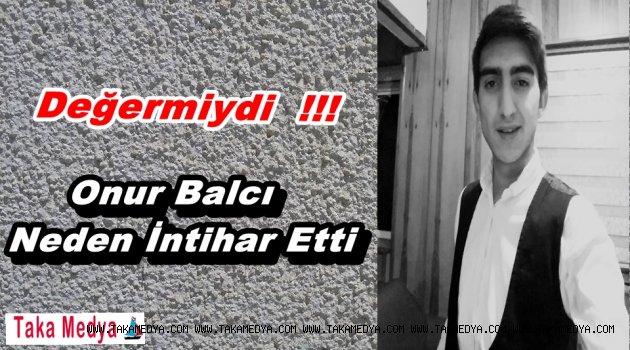 Onur Balcı Neden İntihar Etti