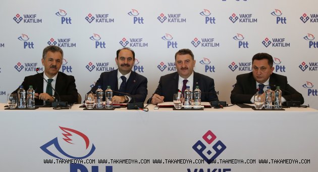 PTT ve Vakıf Katılım para transferi konusunda işbirliğine gitti