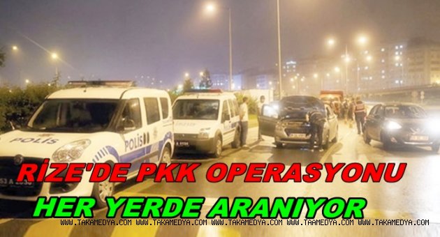 RİZE'DE PKKLI AVI
