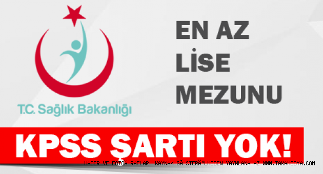Sağlık Bakanlığı 10 Bin personel alımı yapacak