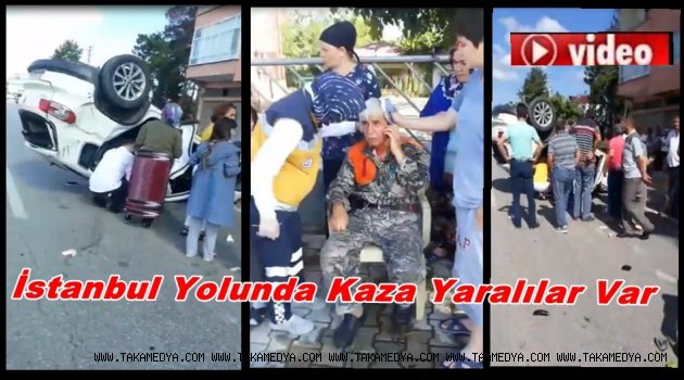 Samsun İstanbul yolu Trafiğe Kapandı