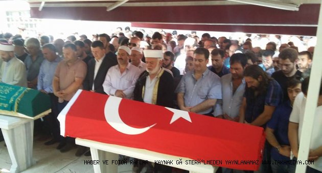 ŞEHİT FAHRETTİN YAVUZ'U BİNLER UĞURLADI