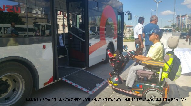 SİVAS OTOBÜSÜNÜ KENDİ SEÇİYOR…