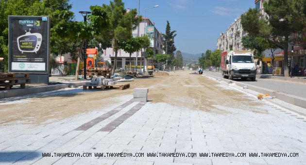Soma’da Çalışmalar Prestij Caddesi İçin