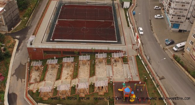 Spor Temalı Park inşaatı tamamlandı
