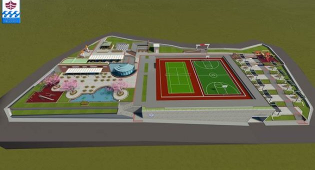 Spor Temalı Parkta Çalışmalar Tam Gaz