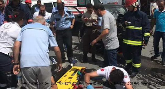 ARNAVUTKÖYDE KAZA 1 ÖLÜ 2 YARALI