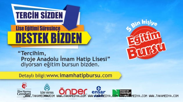  STK’LARDAN İMAM HATİP ÖĞRENCİLERİNE BURS
