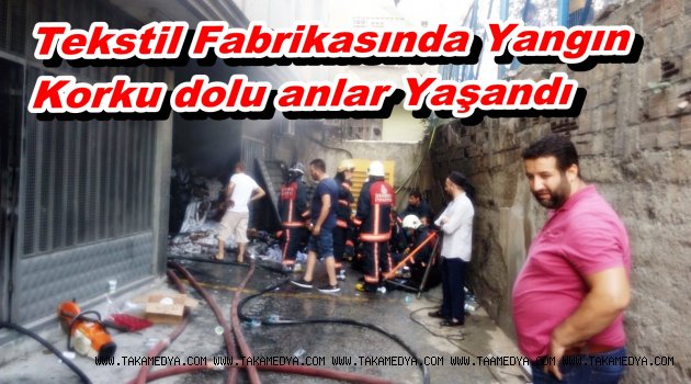 Sultangazi'de Korkutan Yangın