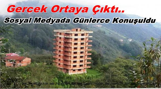 Sürmene'deki Binanın Sahibi Konuştu' BİZ AĞAÇ KESMEDİK