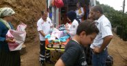 Yıllardır uyuyan hastanın kapısına ilk kez ambulans geldi