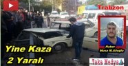 Trabzon'da Kaza 2 Yaralı
