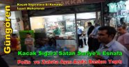 Güngören'de Kaçak Sigara Satan Suriyeli Esnafa Polisten Gözaltı...