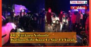 OF ÇAYKARA YOLUNDA FECİ KAZA 14 YARALI